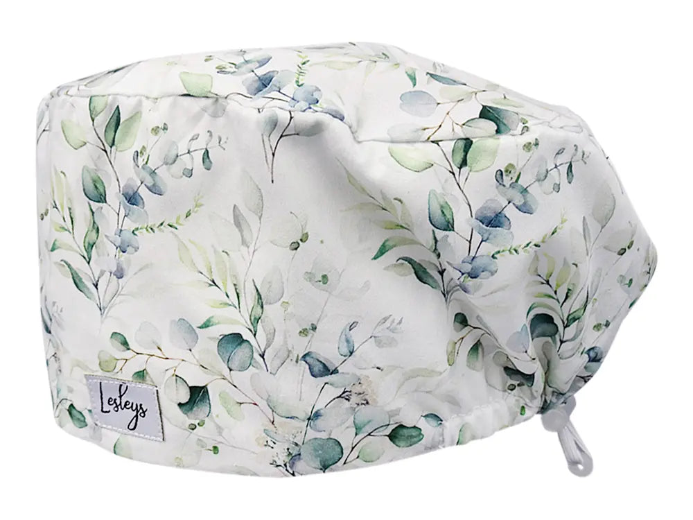 Cotton Scrub Cap - Calot de Bloc - Gorro Quirofano - Cuffia Chirurgica - Eucalyptus