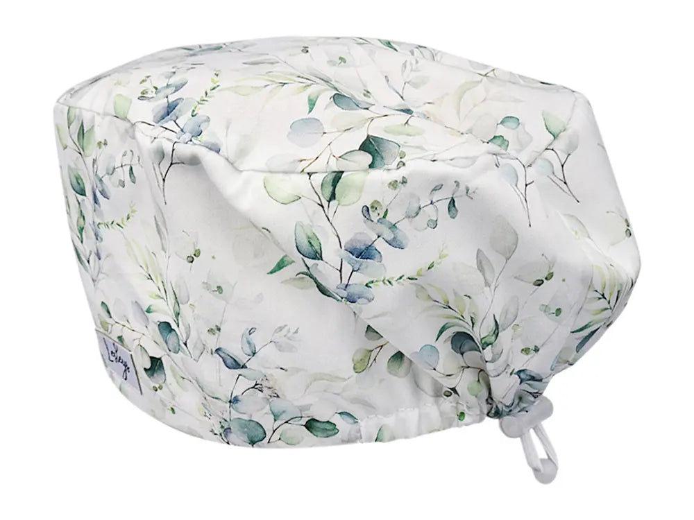Cotton Scrub Cap - Calot de Bloc - Gorro Quirofano - Cuffia Chirurgica - Eucalyptus