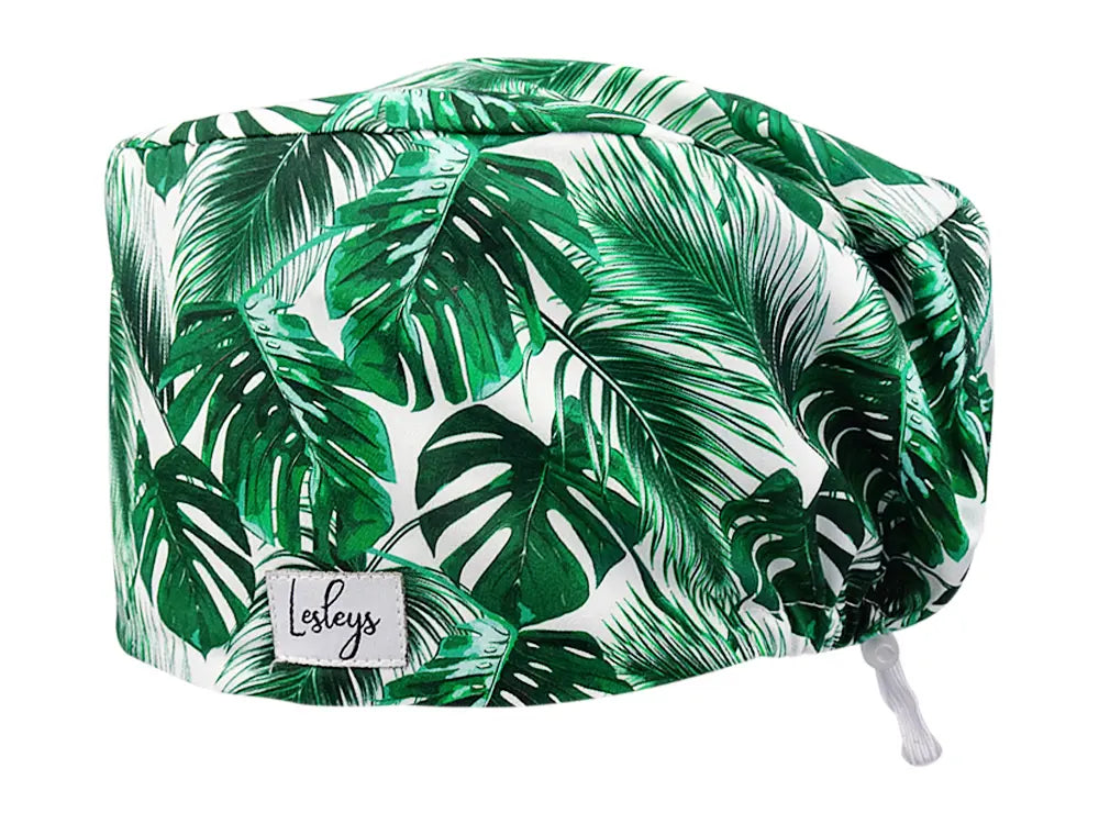 Cotton Scrub Cap - Calot de Bloc - Gorro Quirofano - Cuffia Chirurgica - Dense Palm