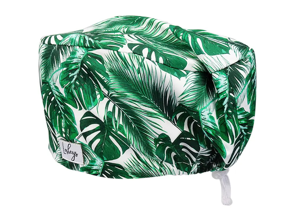 Cotton Scrub Cap - Calot de Bloc - Gorro Quirofano - Cuffia Chirurgica - Dense Palm