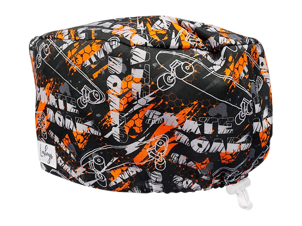 Cotton Scrub Cap - Calot de Bloc - Gorro Quirofano - Cuffia Chirurgica - Skateboard