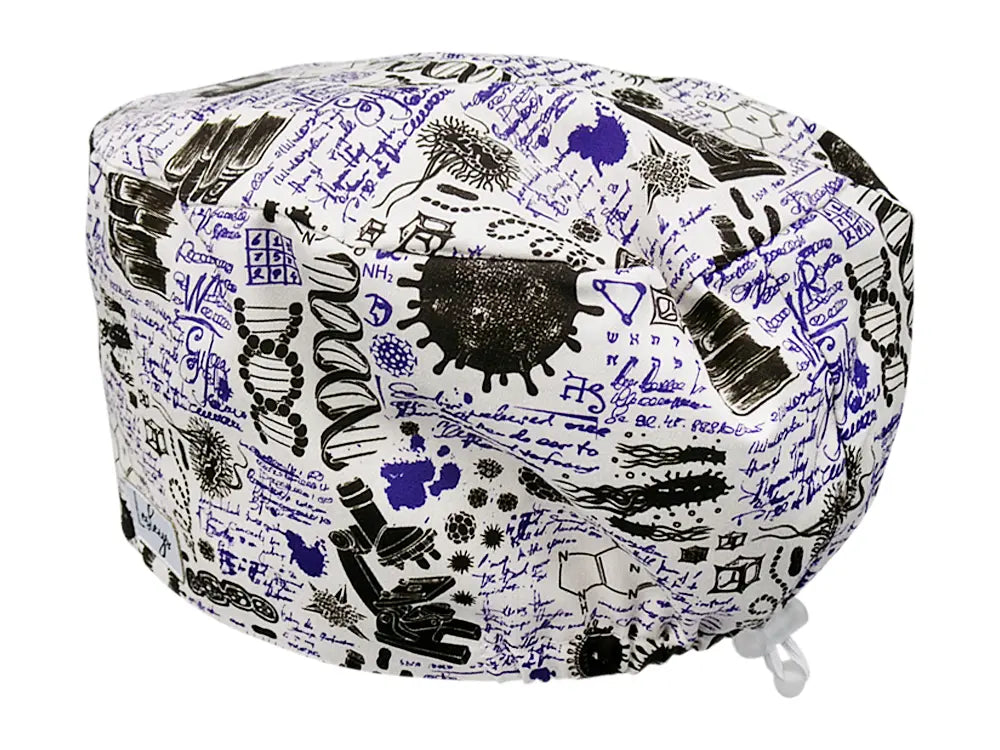 Cotton Scrub Cap - Calot de Bloc - Gorro Quirofano - Cuffia Chirurgica - Lab Notes