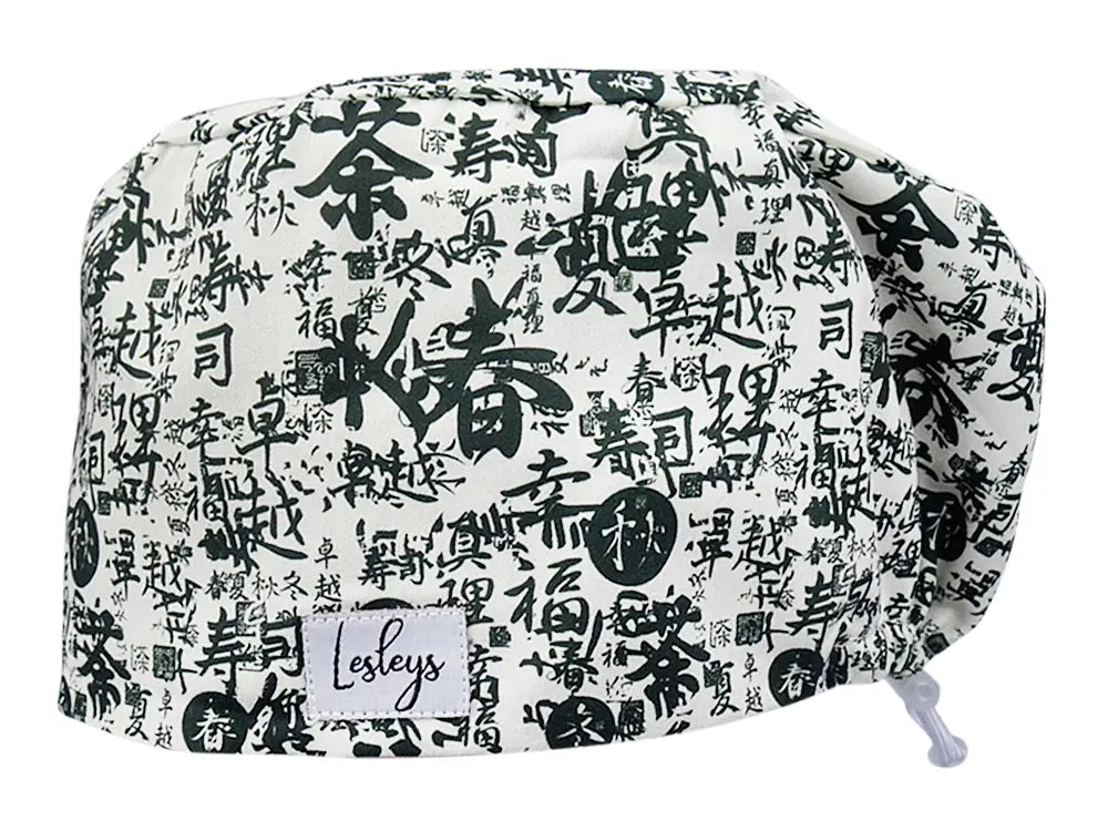 Cotton Scrub Cap - Calot de Bloc - Gorro Quirofano - Cuffia Chirurgica - Japanese