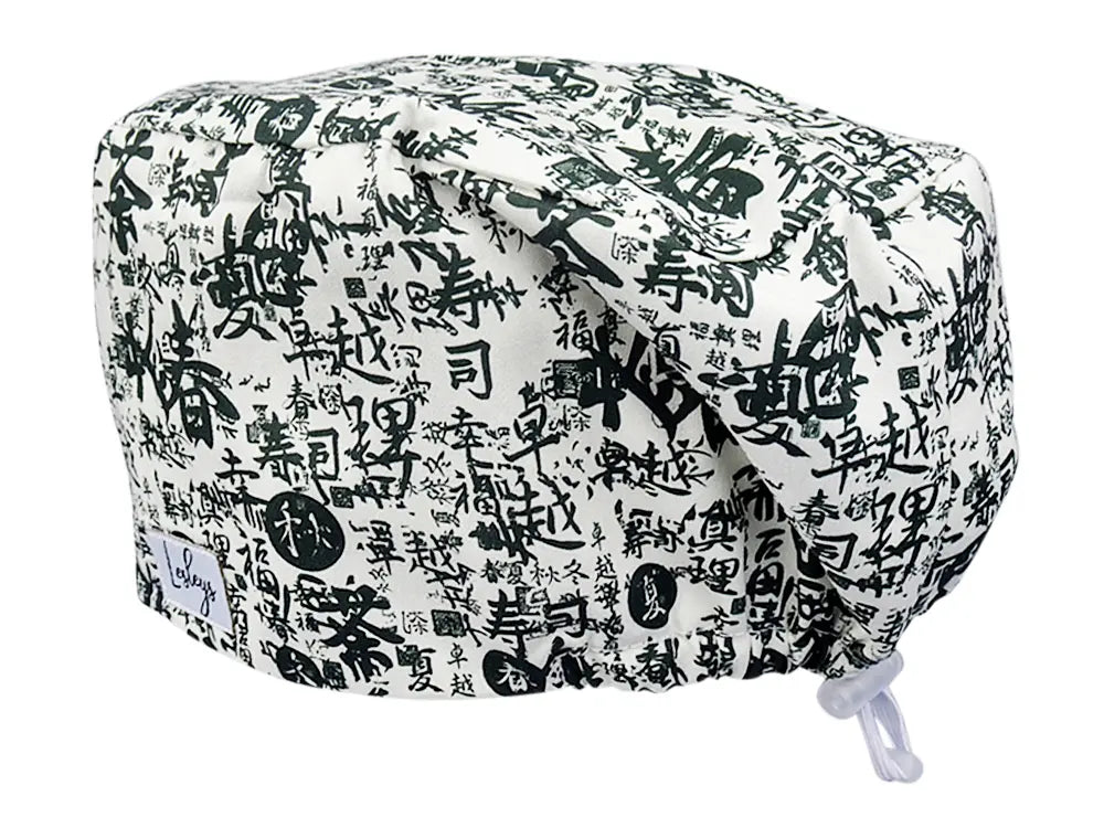 Cotton Scrub Cap - Calot de Bloc - Gorro Quirofano - Cuffia Chirurgica - Japanese