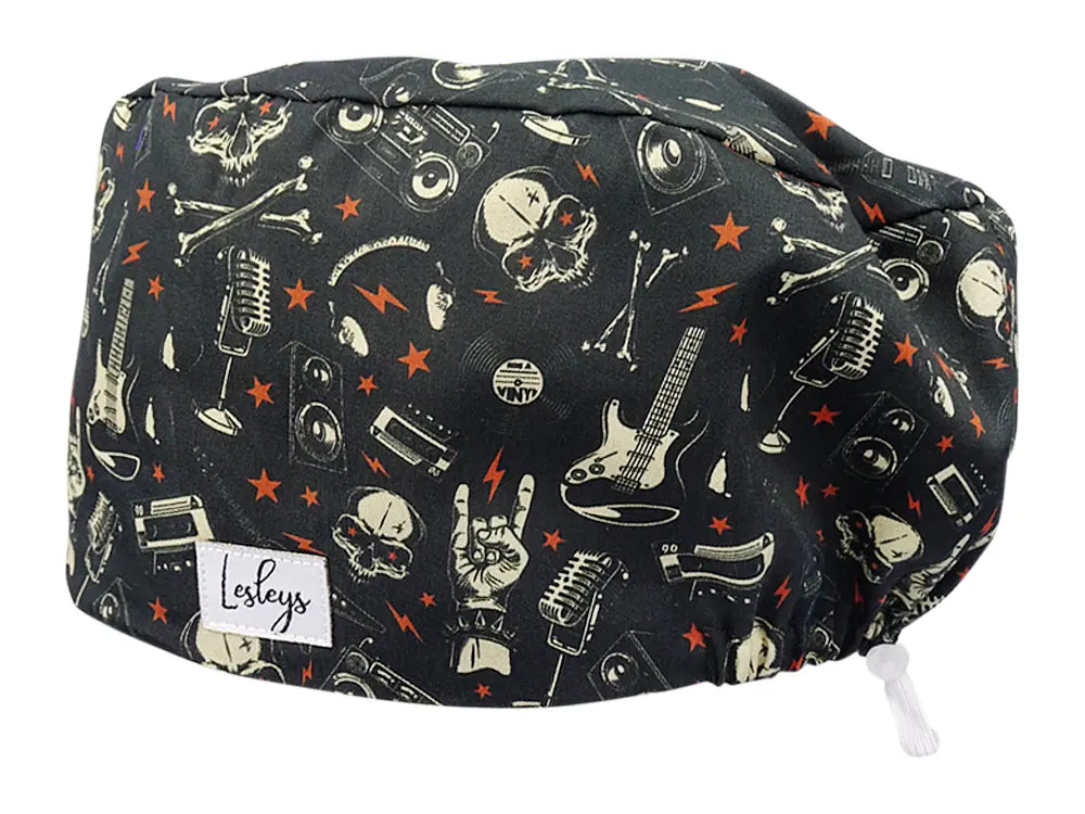 Cotton Scrub Cap - Calot de Bloc - Gorro Quirofano - Cuffia Chirurgica - Heavy Metal