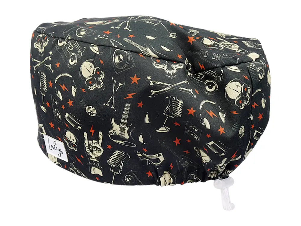 Cotton Scrub Cap - Calot de Bloc - Gorro Quirofano - Cuffia Chirurgica - Heavy Metal