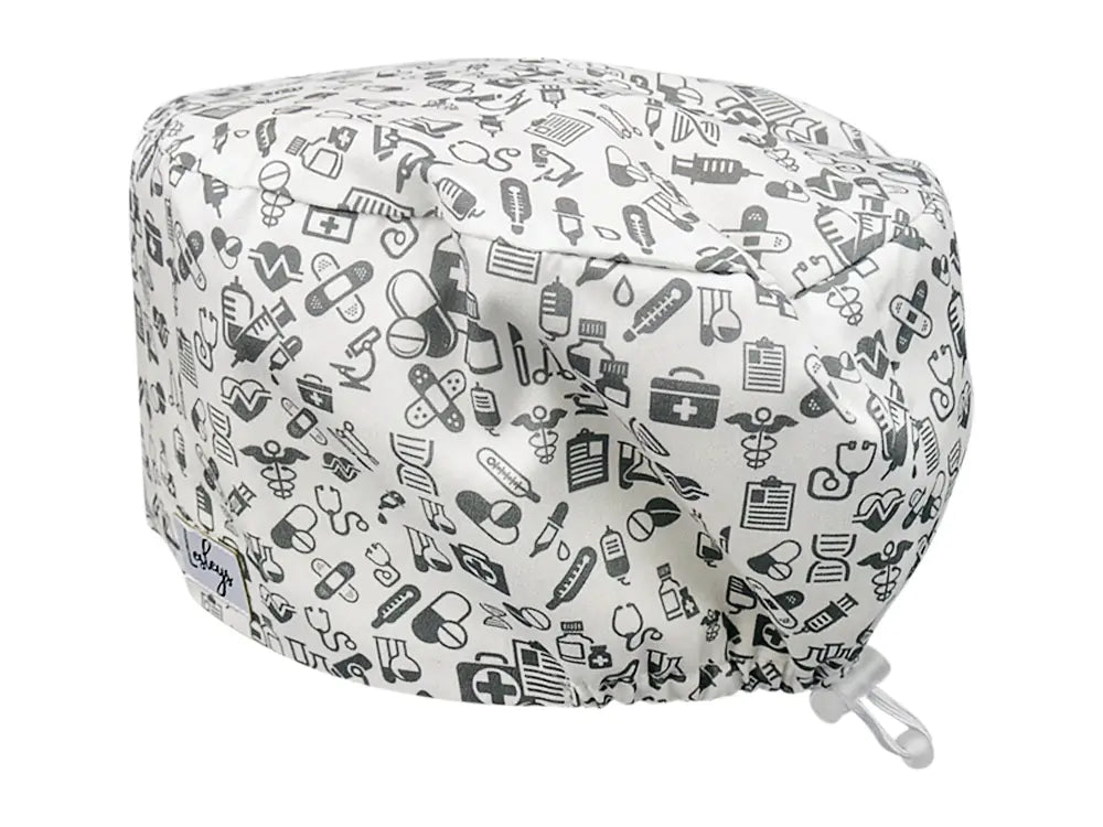 Cotton Scrub Cap - Calot de Bloc - Gorro Quirofano - Cuffia Chirurgica - Medical