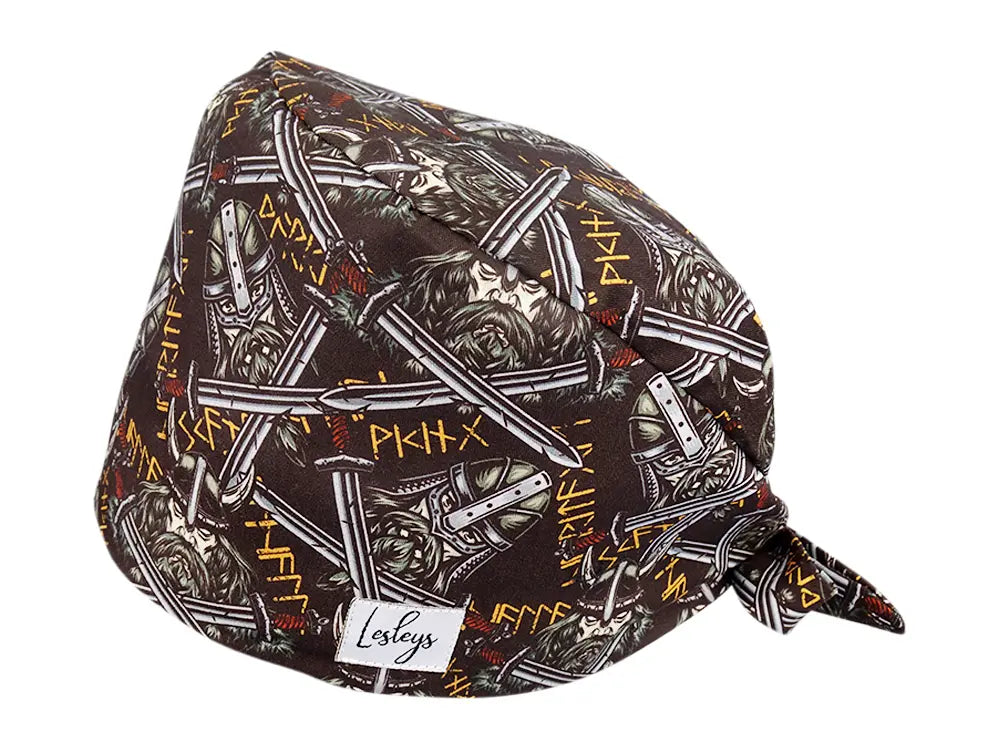 Cotton Scrub Cap - Calot de Bloc - Gorro Quirofano - Cuffia Chirurgica - Vikings