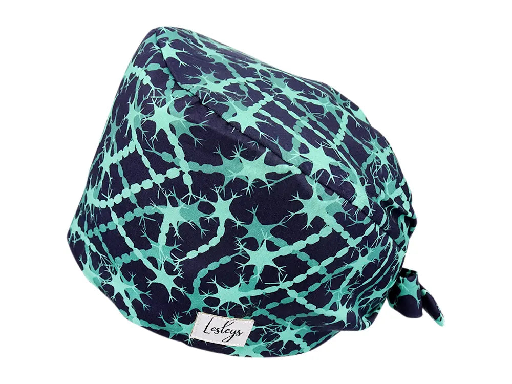 Cotton Scrub Cap - Calot de Bloc - Gorro Quirofano - Cuffia Chirurgica - Neurons