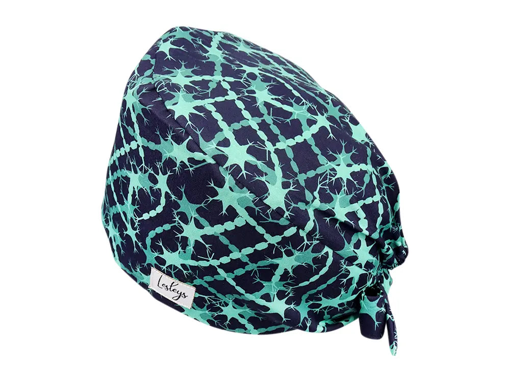 Cotton Scrub Cap - Calot de Bloc - Gorro Quirofano - Cuffia Chirurgica - Neurons