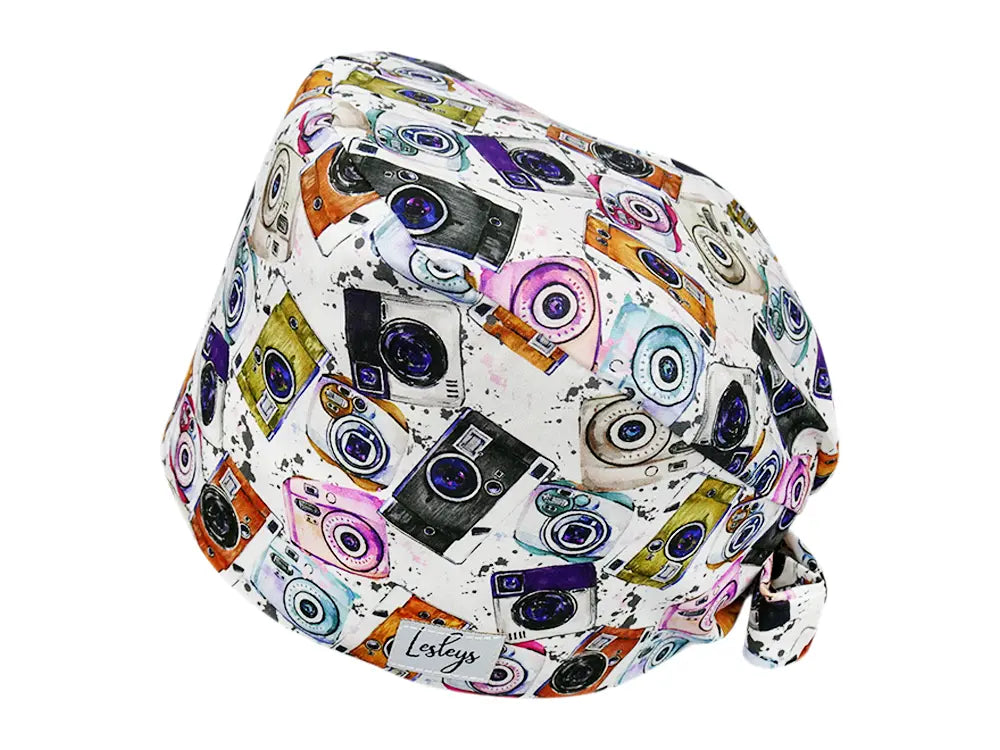 Cotton Scrub Cap - Calot de Bloc - Gorro Quirofano - Cuffia Chirurgica - Cameras