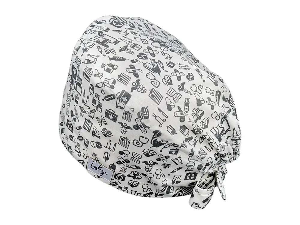 Cotton Scrub Cap - Calot de Bloc - Gorro Quirofano - Cuffia Chirurgica - Medical