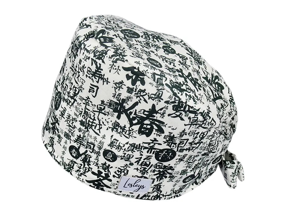 Cotton Scrub Cap - Calot de Bloc - Gorro Quirofano - Cuffia Chirurgica - Japanese