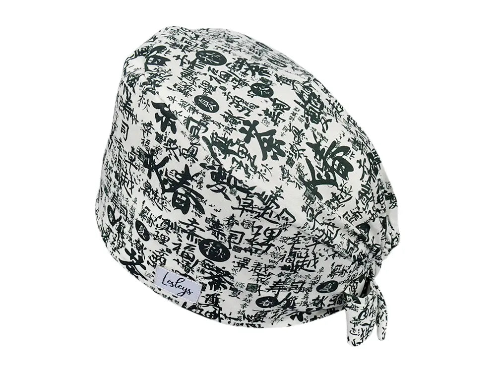 Cotton Scrub Cap - Calot de Bloc - Gorro Quirofano - Cuffia Chirurgica - Japanese