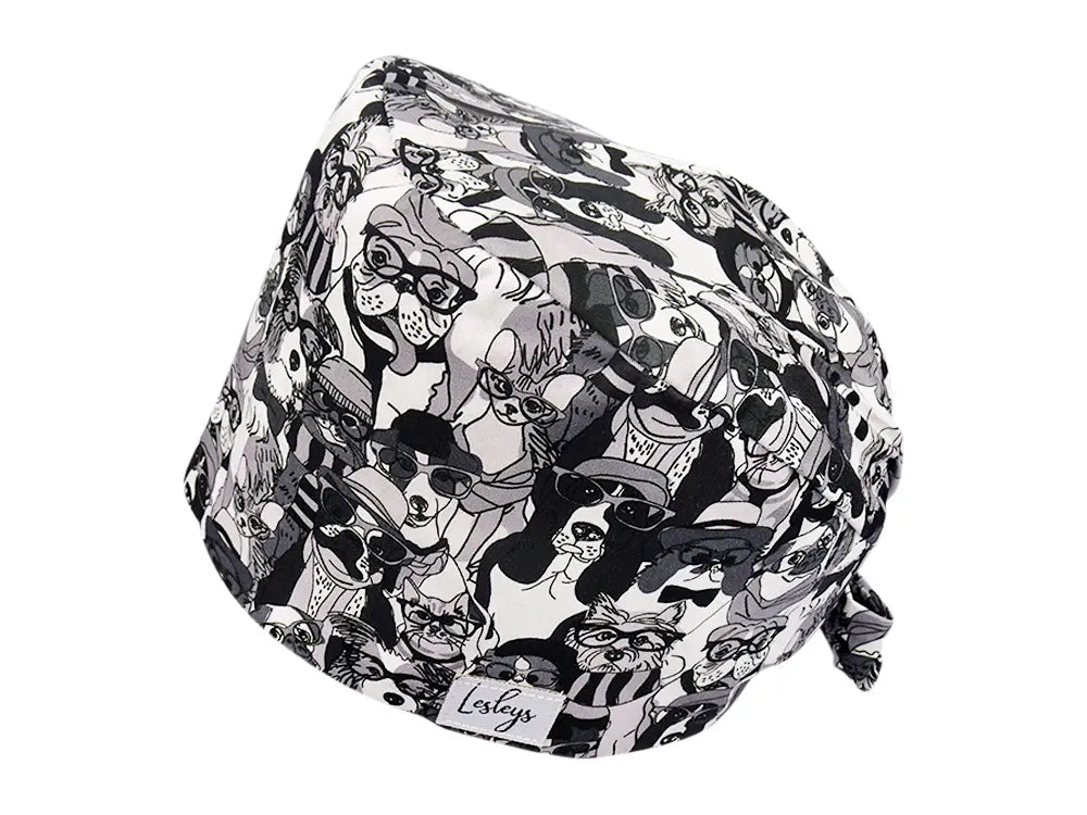 Cotton Scrub Cap - Calot de Bloc - Gorro Quirofano - Cuffia Chirurgica - Elegant Pets