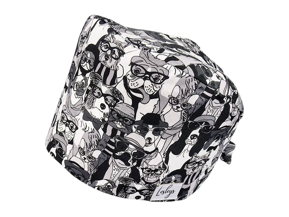 Cotton Scrub Cap - Calot de Bloc - Gorro Quirofano - Cuffia Chirurgica - Elegant Pets
