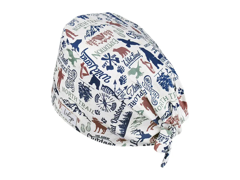 Cotton Scrub Cap - Calot de Bloc - Gorro Quirofano - Cuffia Chirurgica - Outdoor