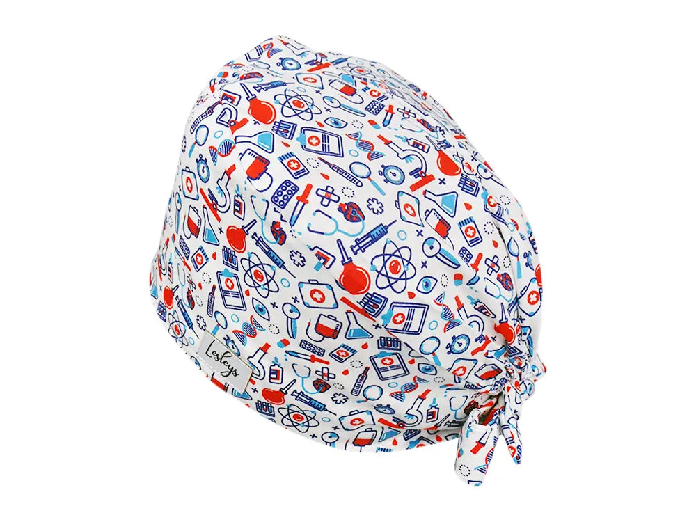 Cotton Scrub Cap - Calot de Bloc - Gorro Quirofano - Cuffia Chirurgica - Medical Lab