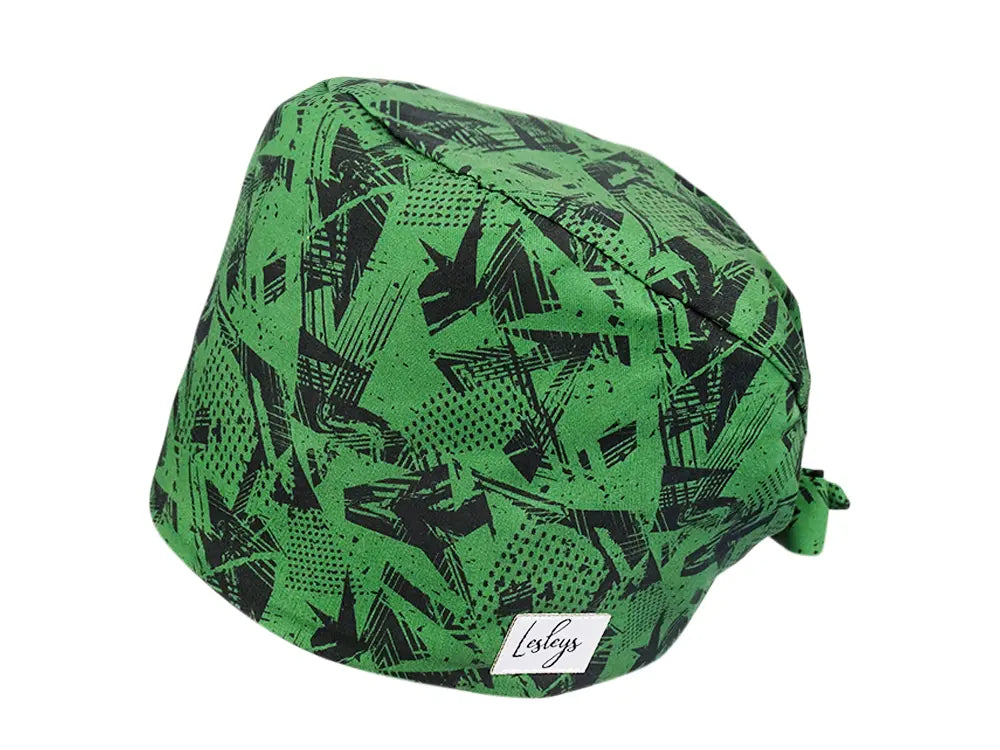 Cotton Scrub Cap - Calot de Bloc - Gorro Quirofano - Cuffia Chirurgica - Green River