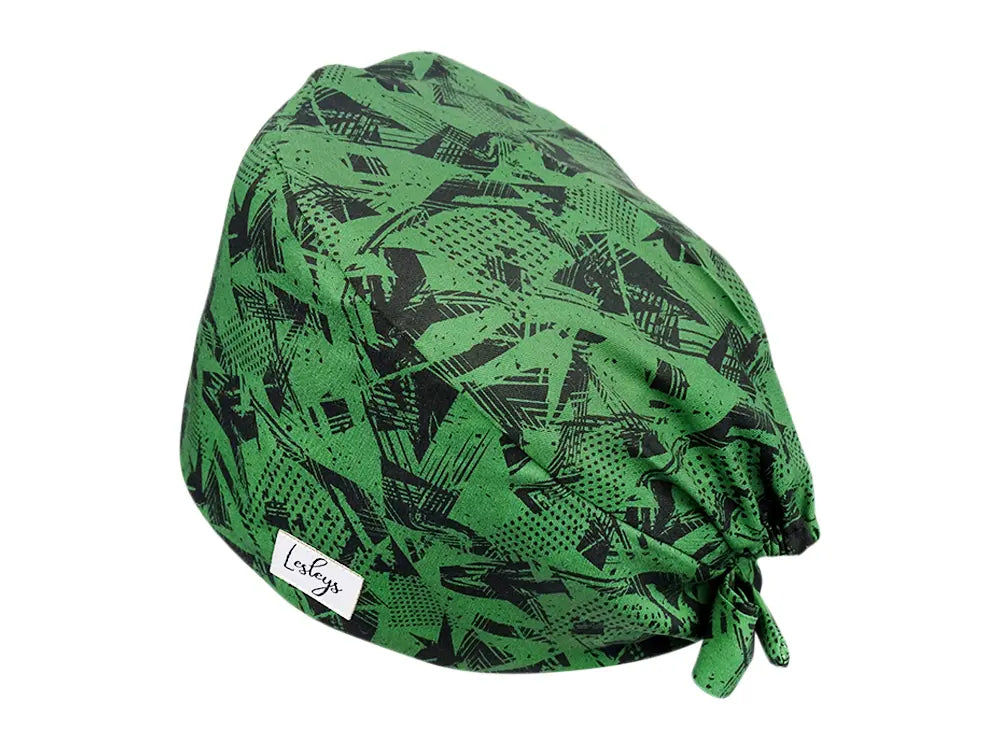 Cotton Scrub Cap - Calot de Bloc - Gorro Quirofano - Cuffia Chirurgica - Green River