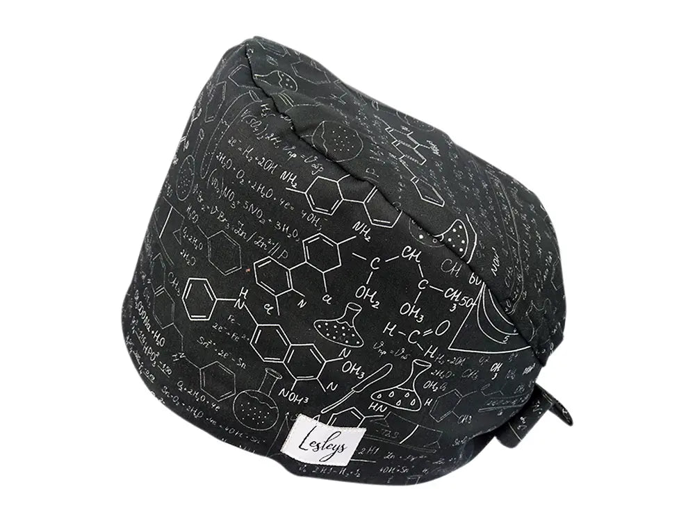 Cotton Scrub Cap - Calot de Bloc - Gorro Quirofano - Cuffia Chirurgica - Chemistry Note