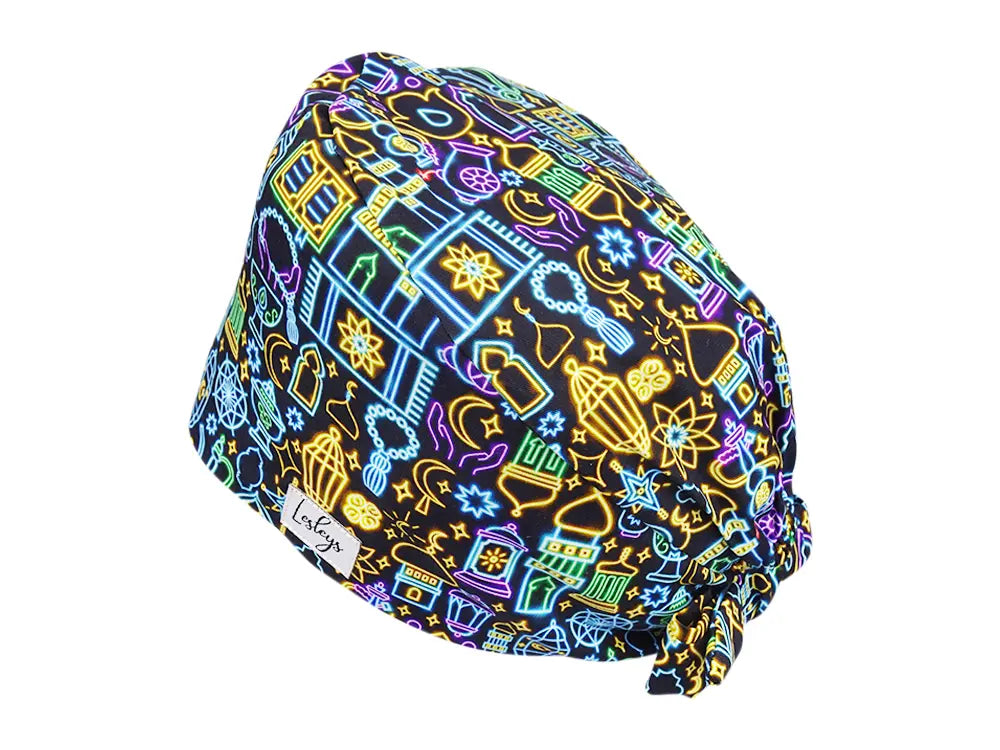 Cotton Scrub Cap - Calot de Bloc - Gorro Quirofano - Cuffia Chirurgica - Oriental