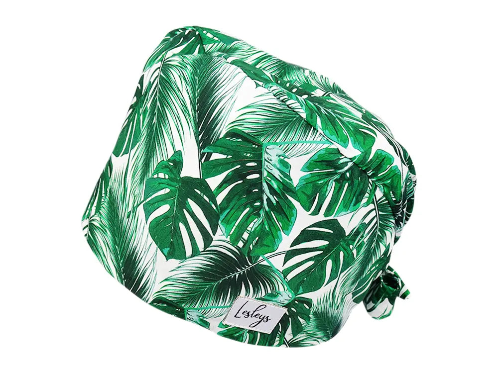 Cotton Scrub Cap - Calot de Bloc - Gorro Quirofano - Cuffia Chirurgica - Dense Palm