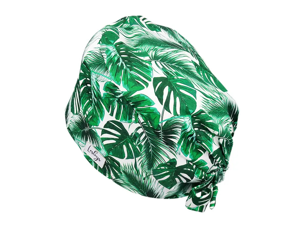 Cotton Scrub Cap - Calot de Bloc - Gorro Quirofano - Cuffia Chirurgica - Dense Palm