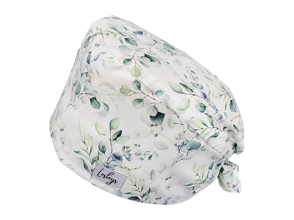 Cotton Scrub Cap - Calot de Bloc - Gorro Quirofano - Cuffia Chirurgica - Eucalyptus
