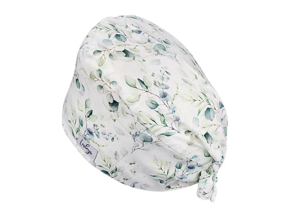 Cotton Scrub Cap - Calot de Bloc - Gorro Quirofano - Cuffia Chirurgica - Eucalyptus