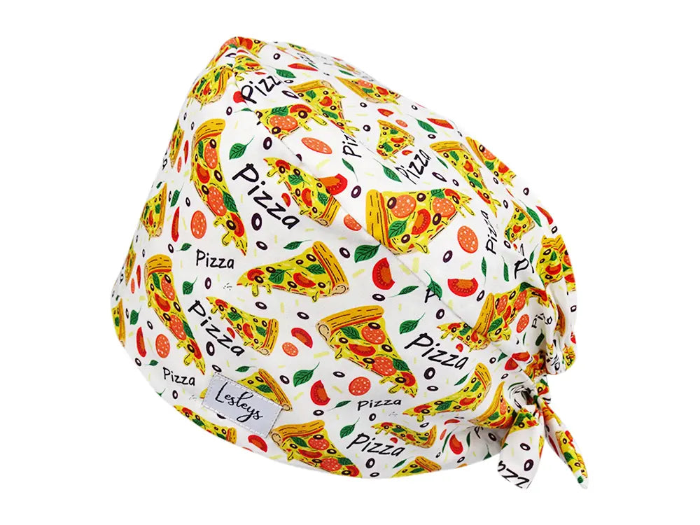 Cotton Scrub Cap - Calot de Bloc - Gorro Quirofano - Cuffia Chirurgica - Pizza