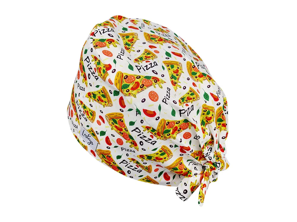 Cotton Scrub Cap - Calot de Bloc - Gorro Quirofano - Cuffia Chirurgica - Pizza