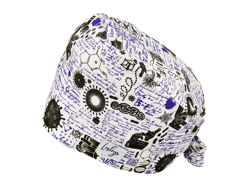 Cotton Scrub Cap - Calot de Bloc - Gorro Quirofano - Cuffia Chirurgica - Lab Notes