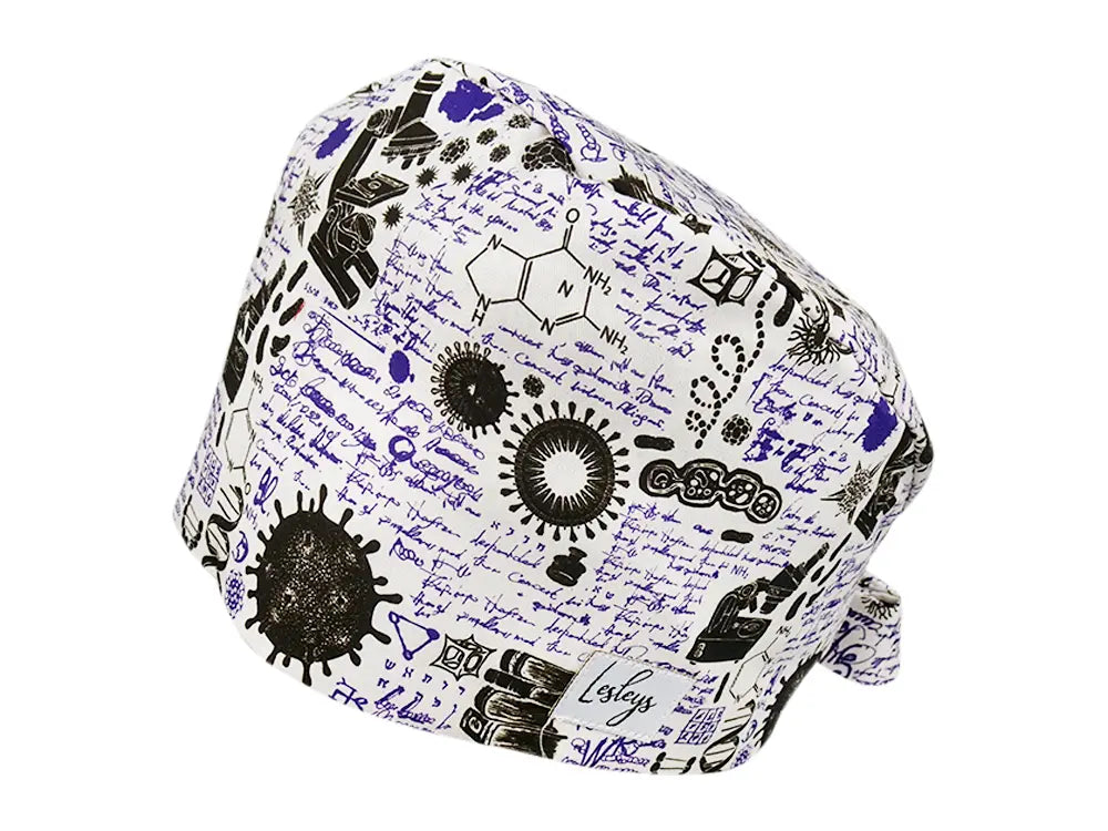 Cotton Scrub Cap - Calot de Bloc - Gorro Quirofano - Cuffia Chirurgica - Lab Notes