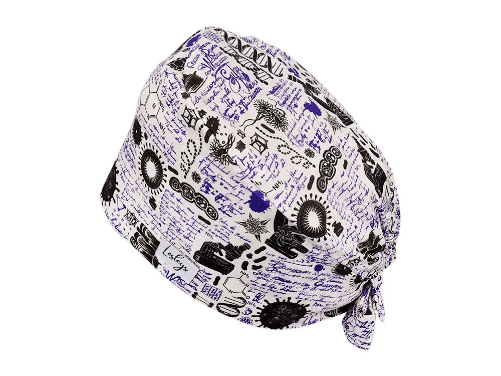 Cotton Scrub Cap - Calot de Bloc - Gorro Quirofano - Cuffia Chirurgica - Lab Notes
