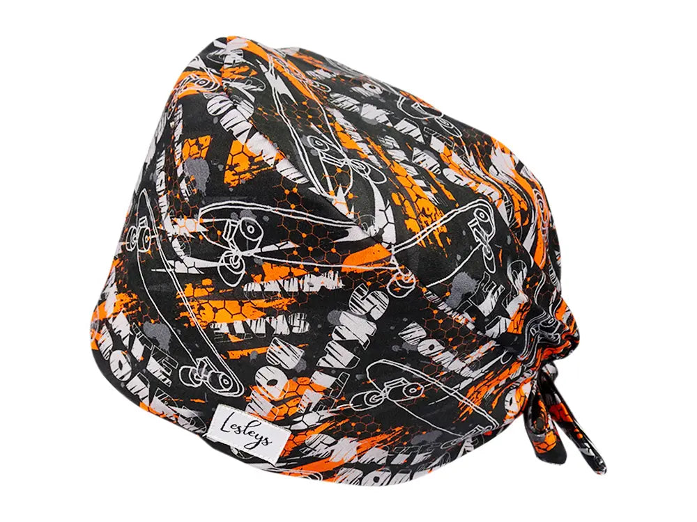 Cotton Scrub Cap - Calot de Bloc - Gorro Quirofano - Cuffia Chirurgica - Skateboard