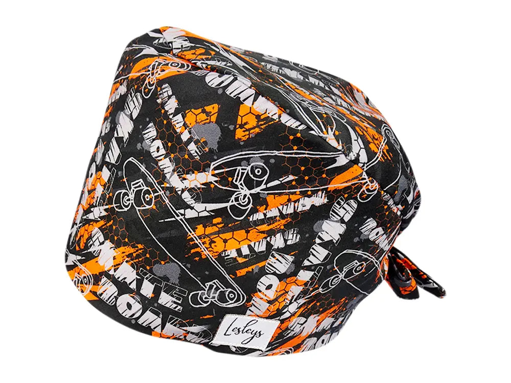 Cotton Scrub Cap - Calot de Bloc - Gorro Quirofano - Cuffia Chirurgica - Skateboard