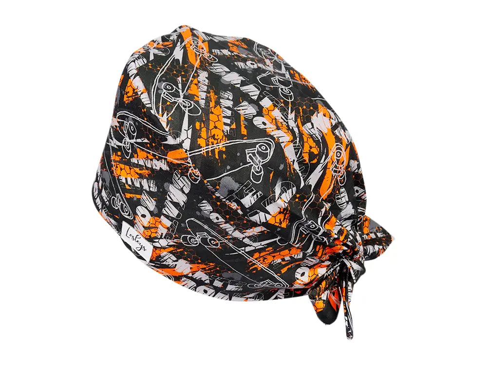 Cotton Scrub Cap - Calot de Bloc - Gorro Quirofano - Cuffia Chirurgica - Skateboard