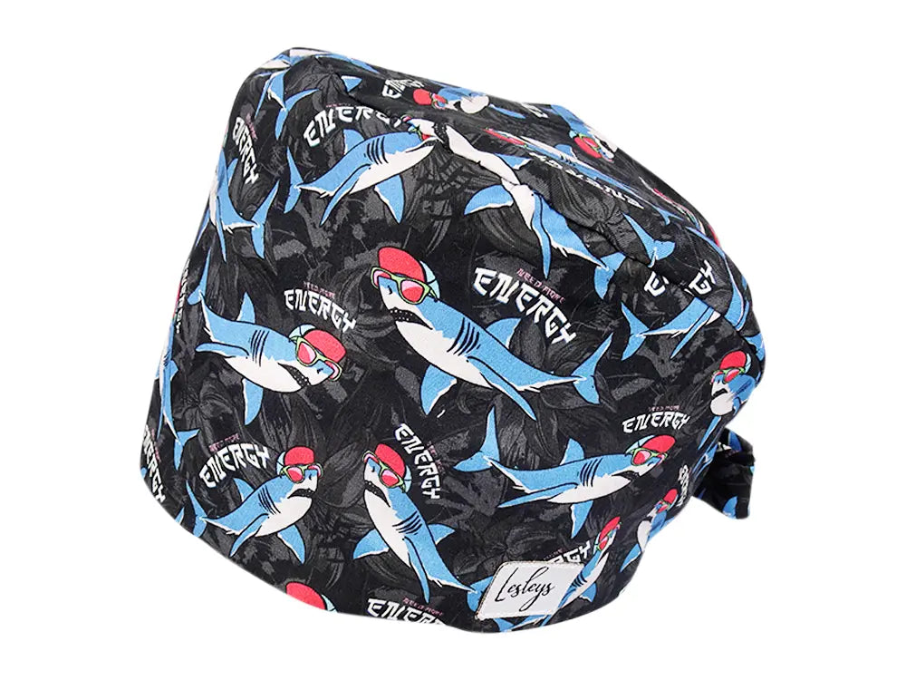 Cotton Scrub Cap - Calot de Bloc - Gorro Quirofano - Cuffia Chirurgica - Need more Energy