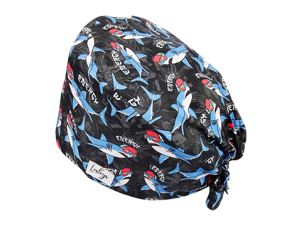 Cotton Scrub Cap - Calot de Bloc - Gorro Quirofano - Cuffia Chirurgica - Need more Energy