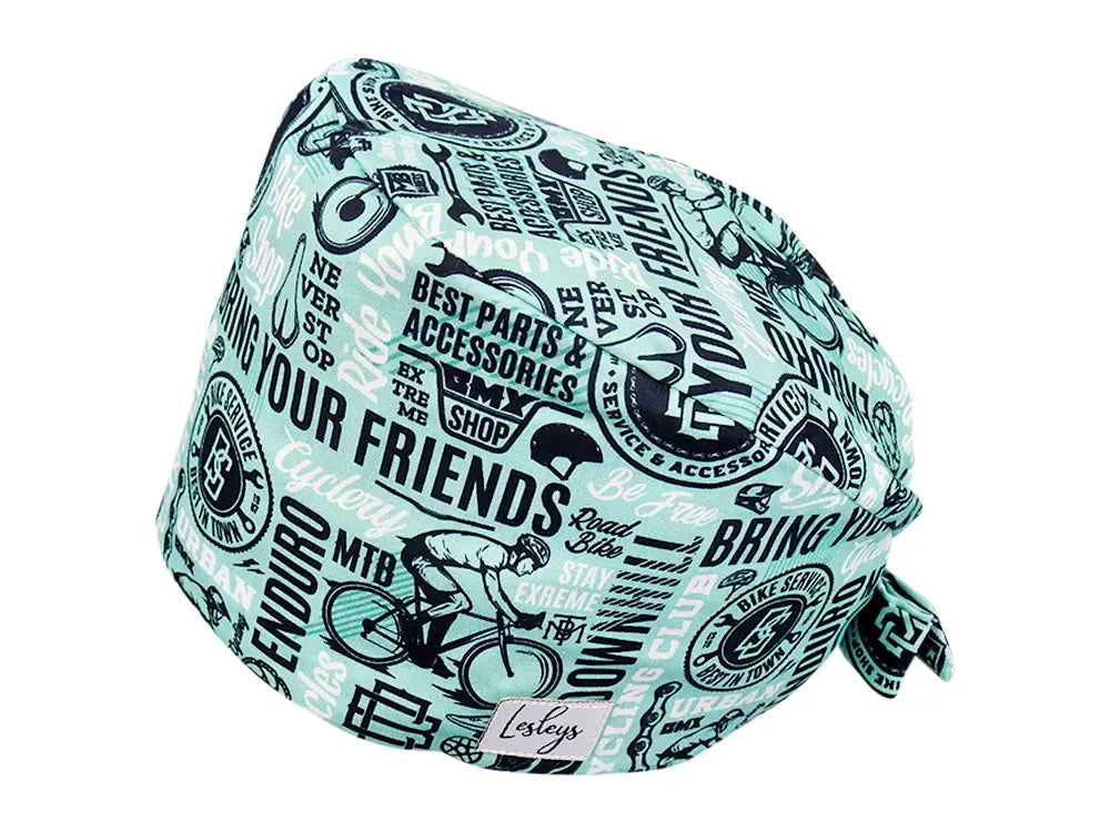 Cotton Scrub Cap - Calot de Bloc - Gorro Quirofano - Cuffia Chirurgica - Cyclery