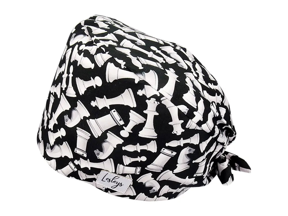 Cotton Scrub Cap - Calot de Bloc - Gorro Quirofano - Cuffia Chirurgica - Chess