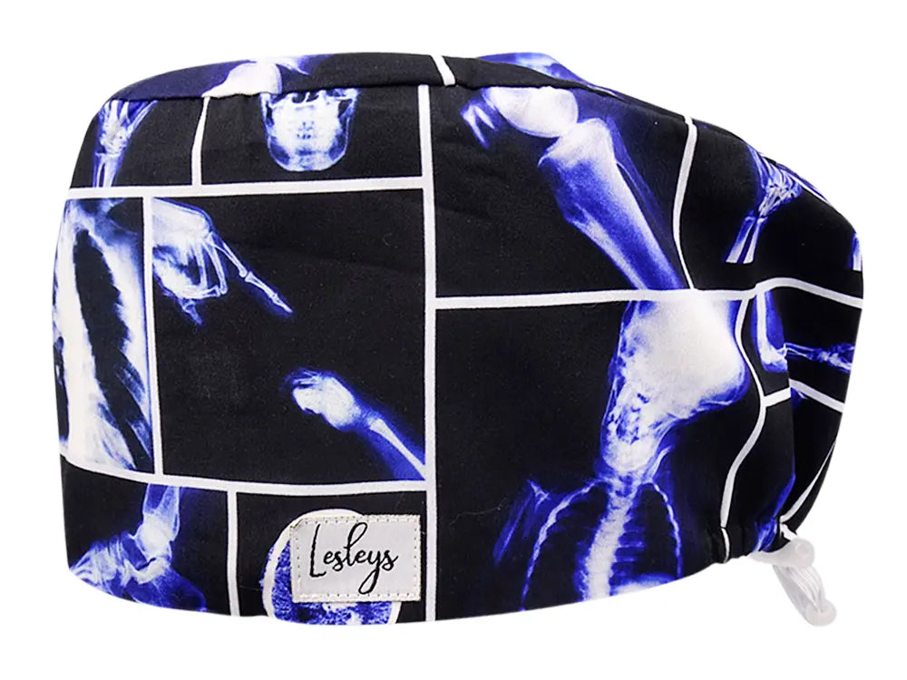 Cotton Scrub Cap - Calot de Bloc - Gorro Quirofano - Cuffia Chirurgica - X-Ray