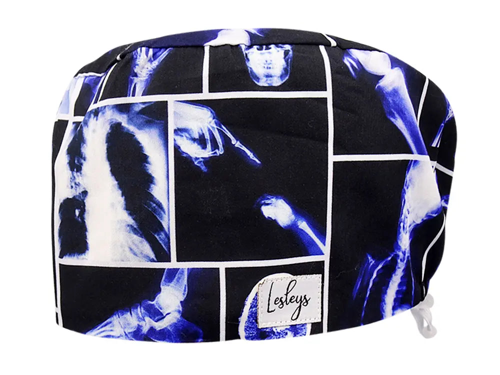 Cotton Scrub Cap - Calot de Bloc - Gorro Quirofano - Cuffia Chirurgica - X-Ray
