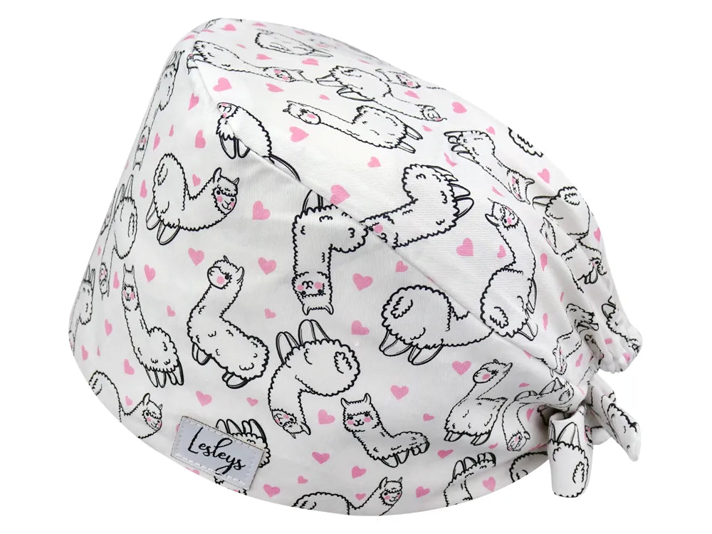 Cotton Scrub Cap - Calot de Bloc - Gorro Quirofano - Cuffia Chirurgica - Alpaca Farm