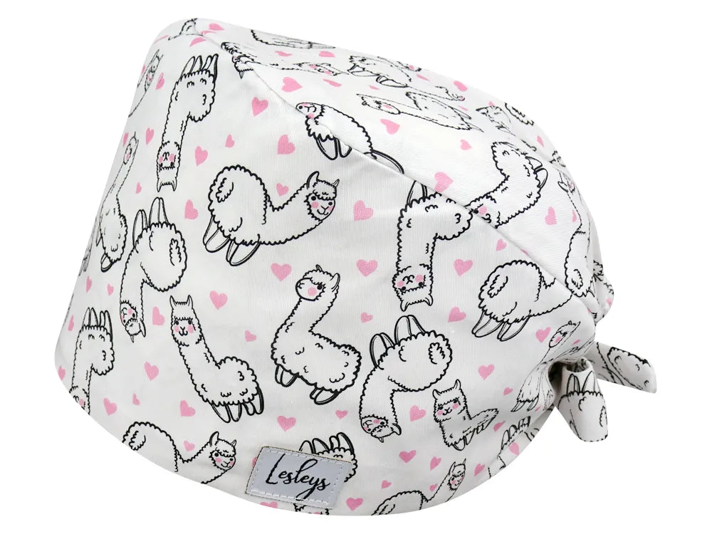 Cotton Scrub Cap - Calot de Bloc - Gorro Quirofano - Cuffia Chirurgica - Alpaca Farm