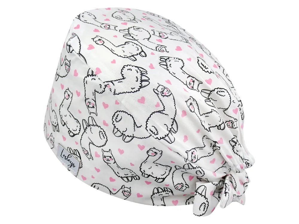 Cotton Scrub Cap - Calot de Bloc - Gorro Quirofano - Cuffia Chirurgica - Alpaca Farm
