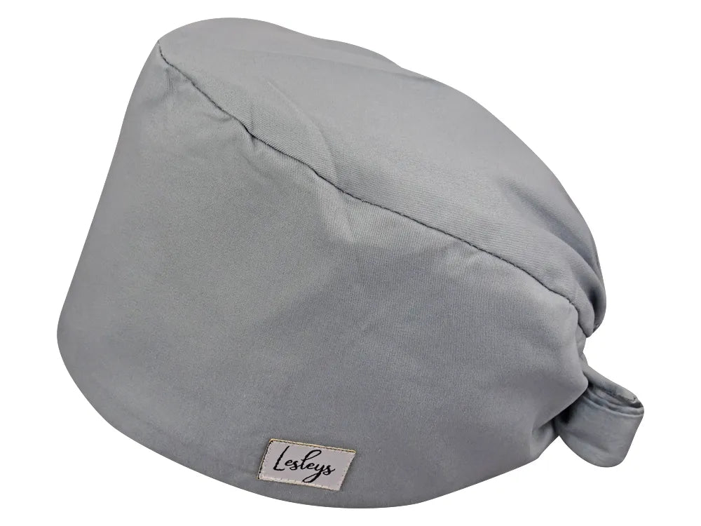 Cotton Scrub Cap - Calot de Bloc - Gorro Quirofano - Cuffia Chirurgica - Light Grey