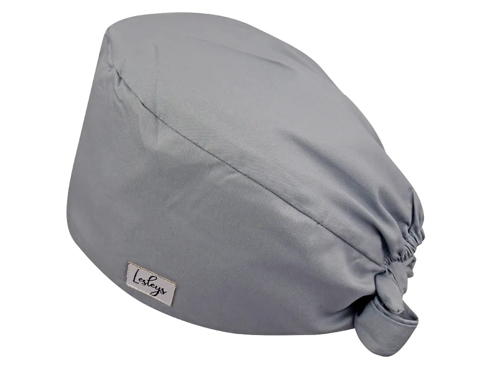 Cotton Scrub Cap - Calot de Bloc - Gorro Quirofano - Cuffia Chirurgica - Light Grey