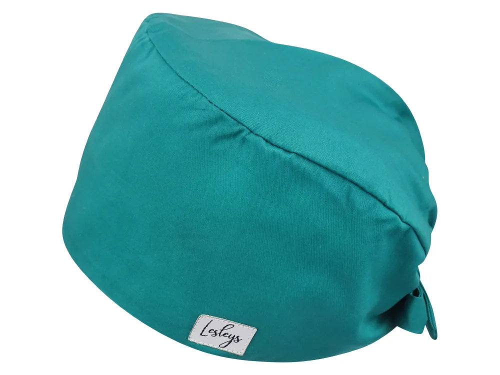 Cotton Scrub Cap - Calot de Bloc - Gorro Quirofano - Cuffia Chirurgica - Green